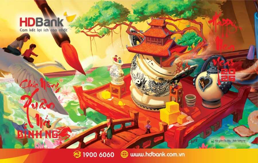 Bộ lịch HDBank 2026: Di sản và tinh thần đổi mới hòa quyện