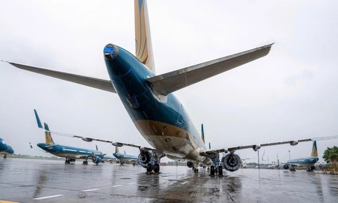 Nhiều chuyến bay bị ảnh hưởng do sương mù dày đặc tại Nội Bài