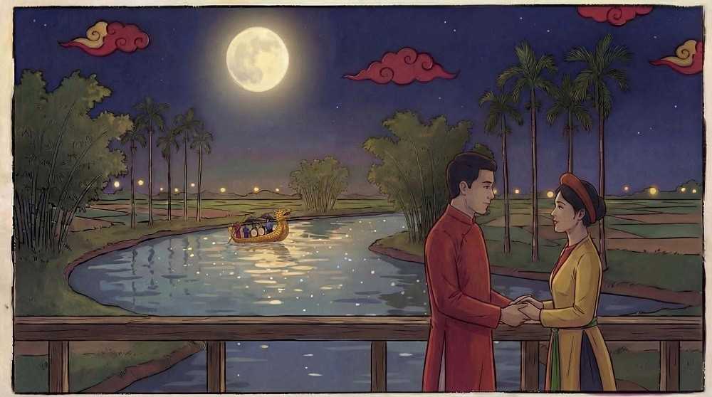 MV tạo bằng AI lấy cảm hứng từ tranh Đông Hồ, Quan họ Bắc Ninh