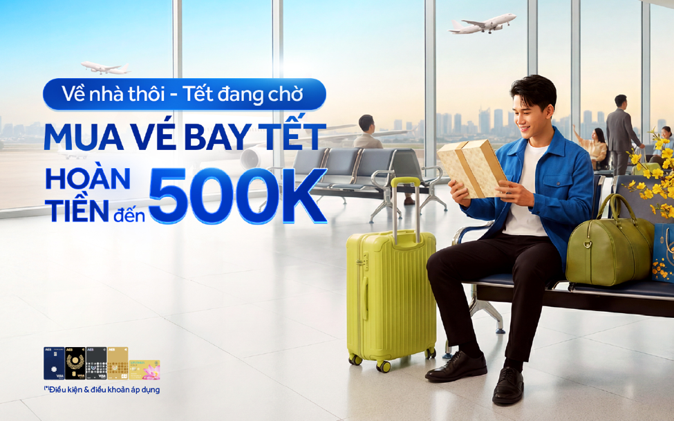 ACB: Mua vé về quê, đặt khách sạn Tết và “tip” để nhanh chóng thăng hạng hội viên bay Lotusmiles