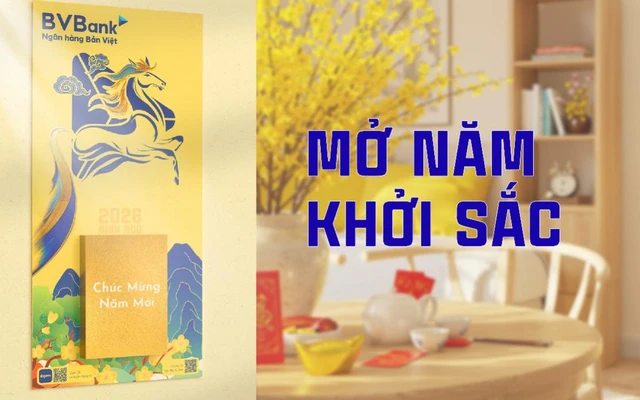 BVBank triển khai loạt ưu đãi hấp dẫn nhân dịp Tết Nguyên Đán