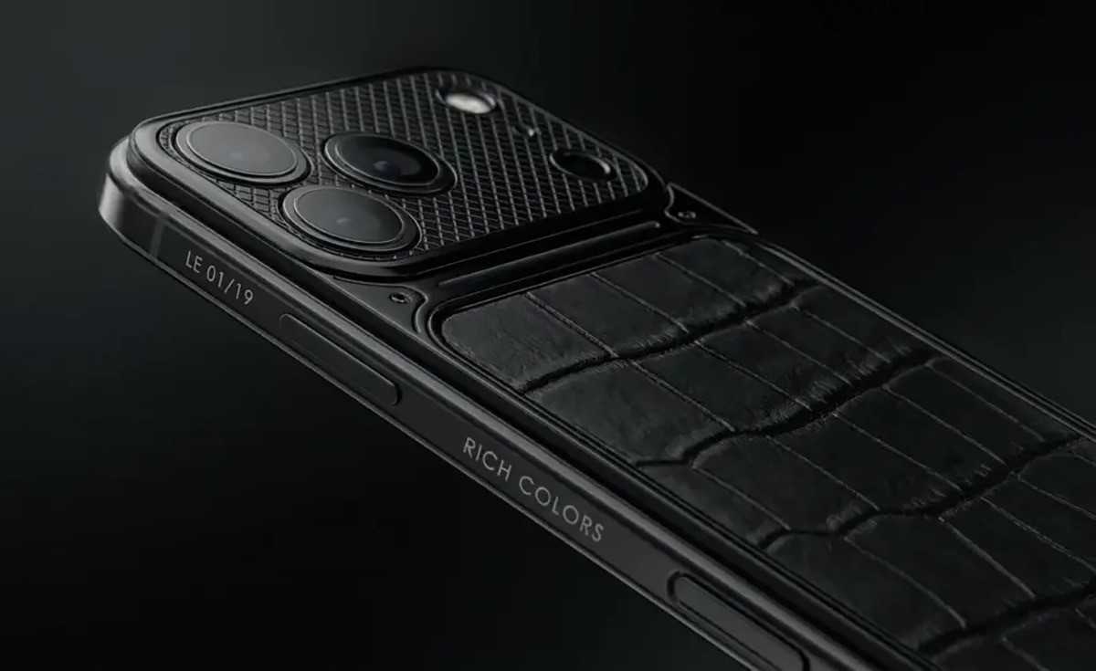 Caviar ra mắt iPhone 17 Pro Max với titan, da cá sấu và các chi tiết mạ vàng, giá từ 236 triệu đồng