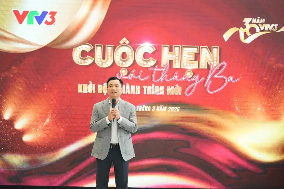 “Cuộc hẹn với tháng Ba” mở màn chặng đường mới của VTV3 sau 30 năm phát sóng